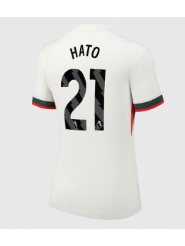Ženski Nogometna dresi replika Chelsea Jorrel Hato #21 Gostujoči 2025-26 Kratek rokav